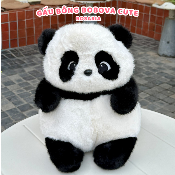 Gấu Bông Gấu Trúc Hồng 40cm Cute Cao Cấp – Gấu Bông Mềm Mịn Chính Hãng, Ôm Ngủ Êm Ái