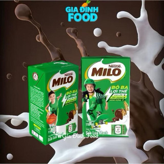 Sữa lúa mạch Milo 110ml - Lốc 4 hộp (bao bì mới)