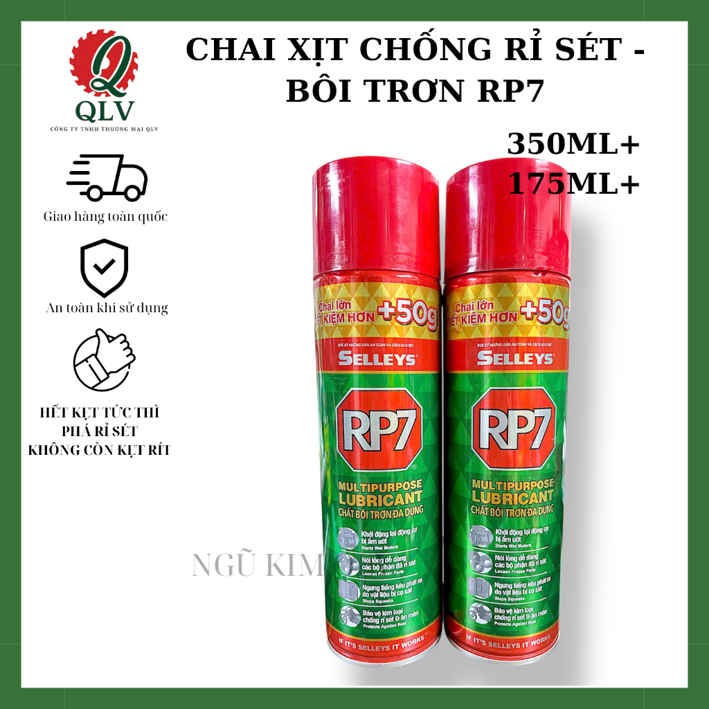 Chai Xịt RP7 Chống Rỉ Sét & Bôi Trơn – Bảo Vệ Linh Kiện, Thiết Bị Hiệu ...