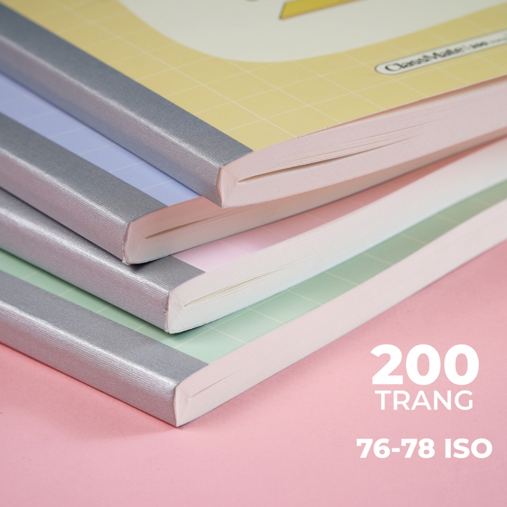 Vở Kẻ Ngang 200 Trang Classmate Quyển Vở B5, 80gsm Bìa Bao Đậu Chống Nước Tập Sinh Viên Ghi Chép NB5+20-0367