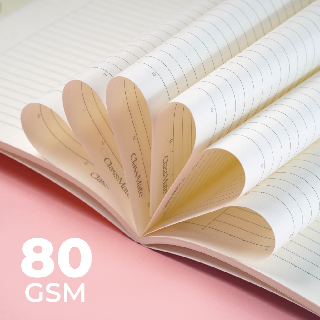 Vở Kẻ Ngang 200 Trang Classmate Quyển Vở B5, 80gsm Bìa Bao Đậu Chống Nước Tập Sinh Viên Ghi Chép NB5+20-0367