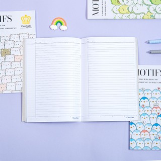 Combo 5 Vở Kẻ Ngang B5 Classmate Partten 60gsm 72/120Trang, Bìa Cán Bóng Cao Cấp Chống Thâm, Cho Học Sinh, Sinh Viên