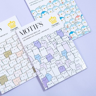 Combo 5 Vở Kẻ Ngang B5 Classmate Partten 60gsm 72/120Trang, Bìa Cán Bóng Cao Cấp Chống Thâm, Cho Học Sinh, Sinh Viên
