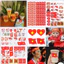 100 Sticker dán mặt CÓ CÁN BÓNG, decal cờ đỏ sao vàng, tem dán lá cờ Việt Nam, cờ tổ quốc dịp 30/4 2/9