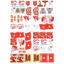 100 Sticker dán mặt CÓ CÁN BÓNG, decal cờ đỏ sao vàng, tem dán lá cờ Việt Nam, cờ tổ quốc dịp 30/4 2/9