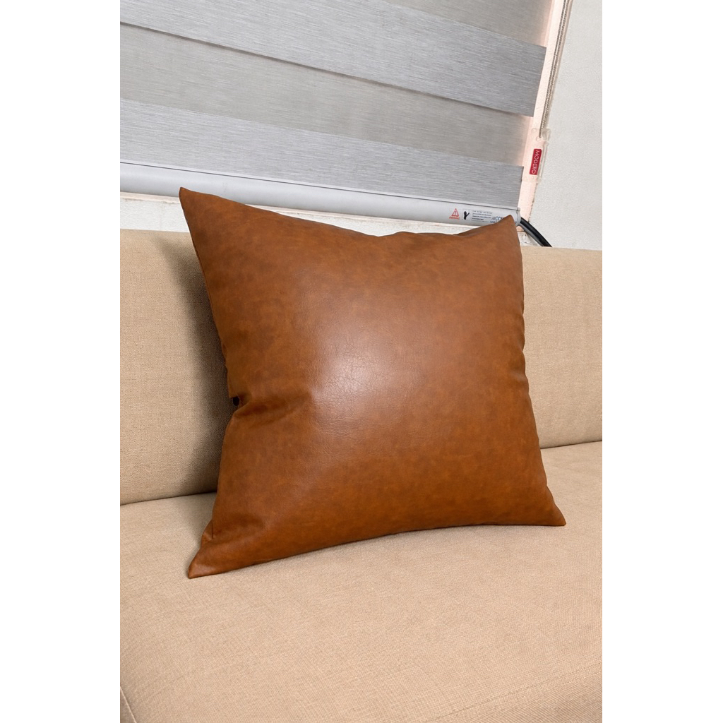 Gối tựa lưng, Gối decor, gối ôm Da Cleo chất lượng bền bỉ. Gối trơn.