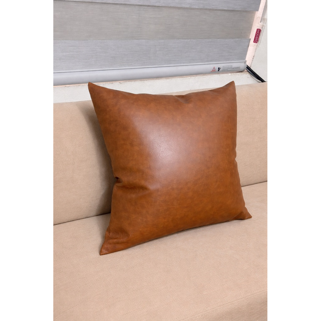 Gối tựa lưng, Gối decor, gối ôm Da Cleo chất lượng bền bỉ. Gối trơn.