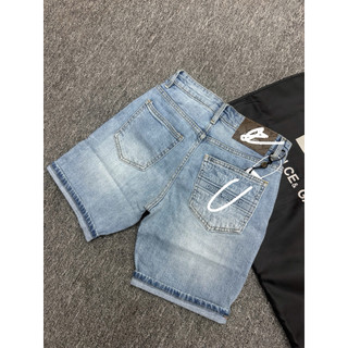 Quần Short Jen xanh mài Nam Phối Túi Họa Tiết Cao Cấp – Form Slim Fit Trẻ Trung, Chất Denim Mềm Mịn phong cách hàn quốc