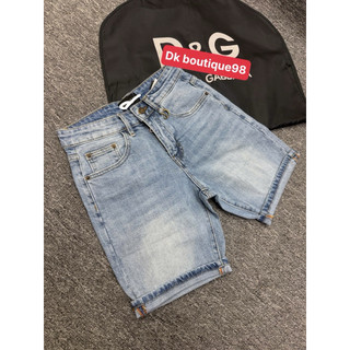 Quần Short Jen xanh mài Nam Phối Túi Họa Tiết Cao Cấp – Form Slim Fit Trẻ Trung, Chất Denim Mềm Mịn phong cách hàn quốc