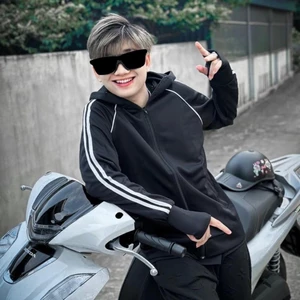 Áo Khoác Mí Chống Nắng Nam Nữ Unisex Phối Viền Mí Chống Nắng Thời Trang Hotrend
