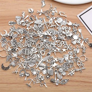 SỈ - 100 mặt vòng charm giả bạc, charm kim loại siêu xinh mẫu ngẫu nhiên