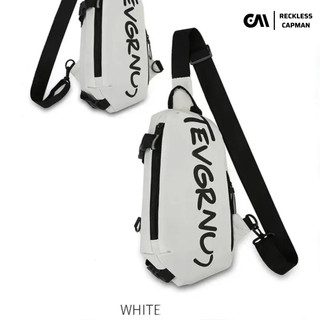 Túi đeo chéo nam nữ Mini bag CAPMAN RECKLESS màu đen CM31 trượt nước Đeo Vai Nhiều Ngăn túi đeo chéo