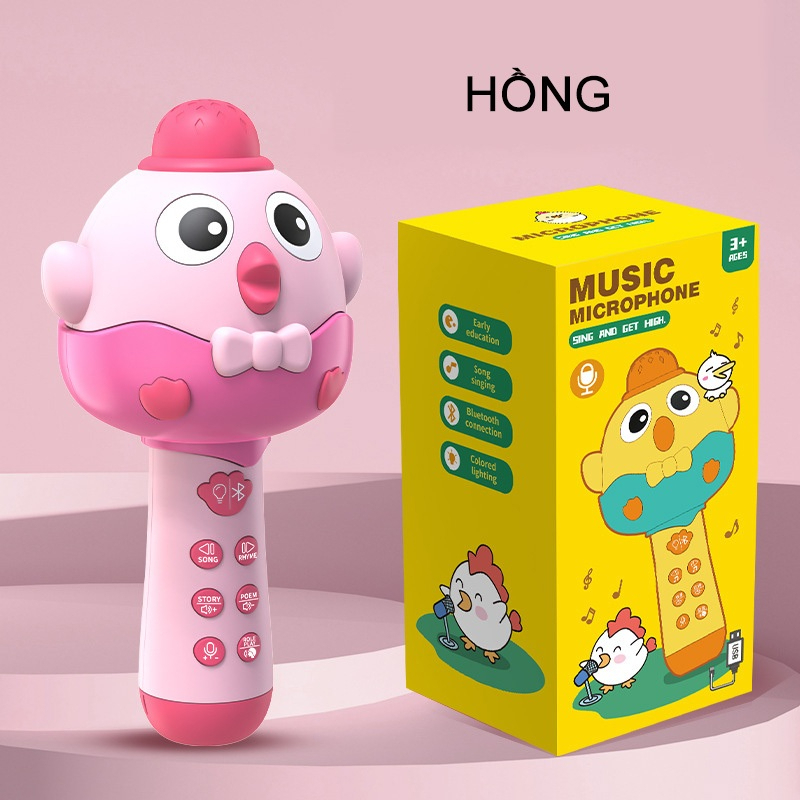 Đồ chơi Micro Đa Năng phiên bản chú vịt đội nón dễ thương với 2 màu sắc bắt mắt cho bé