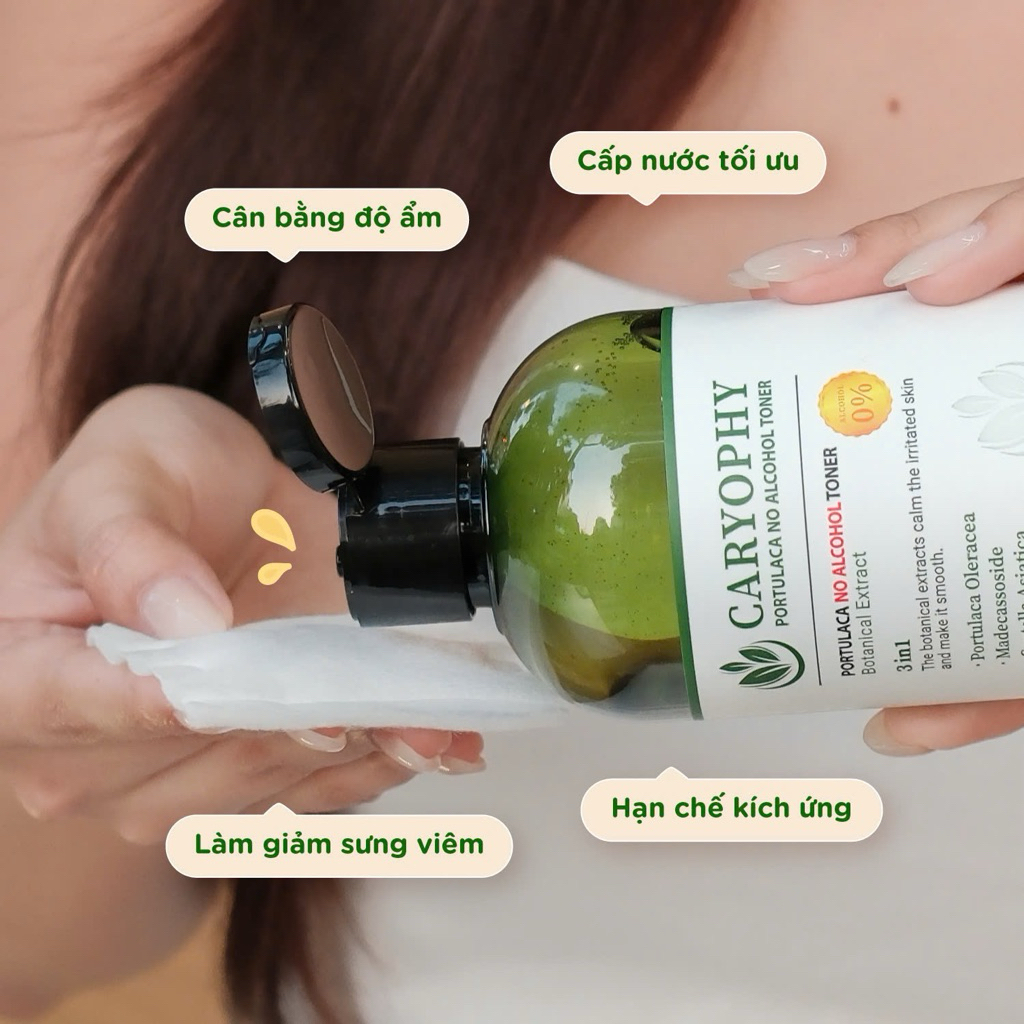 Nước hoa hồng Caryophy Portulaca Toner - 300ml