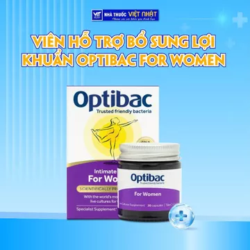 Men Vi Sinh Phụ Khoa Optibac Tím - For Women 30 Viên - Men Vi Sinh Bổ Sung Lợi Khuẩn