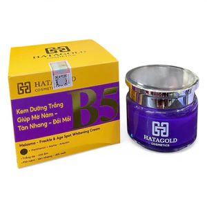 Kem Dưỡng Trắng Da B5 Hatagold Cosmetics – Mờ Nám, Tàn Nhang, Dưỡng Ẩm, Làm Đều Màu Da (10gram)