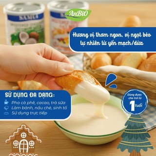Sữa đặc thuần chay SAMUI 320g Condensed Milk có đường , không đường, yến mạch