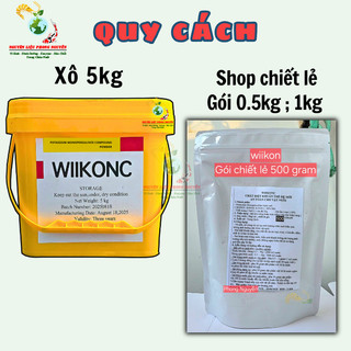 virkon dạng bột diệt khuẩn ngừa nấm cho tôm cá ếch lươn ốc, an toàn chống sốc, không sụp tảo ao nuôi