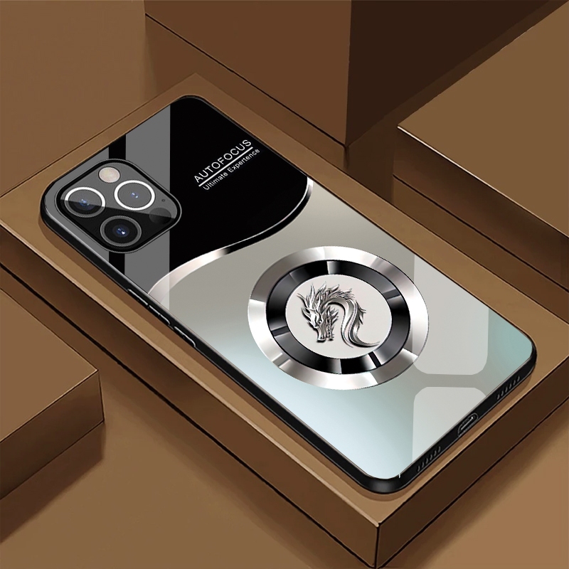 Ốp Lưng cho IPHONE 11, 11 PRO, 11 PROMAX Mặt lưng kính cường lực, cao cấp Họa tiết