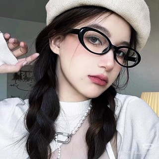 [MUA 1 TẶNG 1] Kính MiuMin Gọng Oval Phong cách Y2K Retro Hàn Quốc Hình Bầu Dục, Có Thay Được Mắt Cận