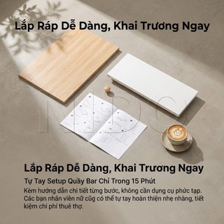 Nido Tủ Ngăn Kéo Tủ Decor 5 Hộc Cho Quầy Cafe Tự Phục Vụ Nhỏ Gọn Hiện Đại Sang Trọng