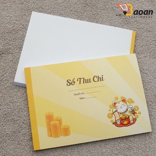 Sổ Thu Chi A4 khổ đứng / Sổ Thu Chi A4 khổ ngang ++++