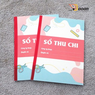 Sổ Thu Chi A4 khổ đứng / Sổ Thu Chi A4 khổ ngang ++++