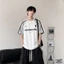 Bộ Đồ Bé Trai Cộc Tay Cotton Co Giãn 4 Chiều Quần Da Cá Túi Hộp Form Rộng Size 25-75kg CT03