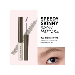 Mascara mày rock chuốt lông mày đầu nhỏ tự nhiên cao cấp chính hãng gồm 2 màu