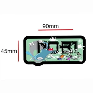 Sticker Oggy [QuàTặng] - Mẫu tem nhỏ xinh 90mm x 45mm, chất liệu PPF chống nước, in Eco-Solvent sắc nét, dán dễ dàng