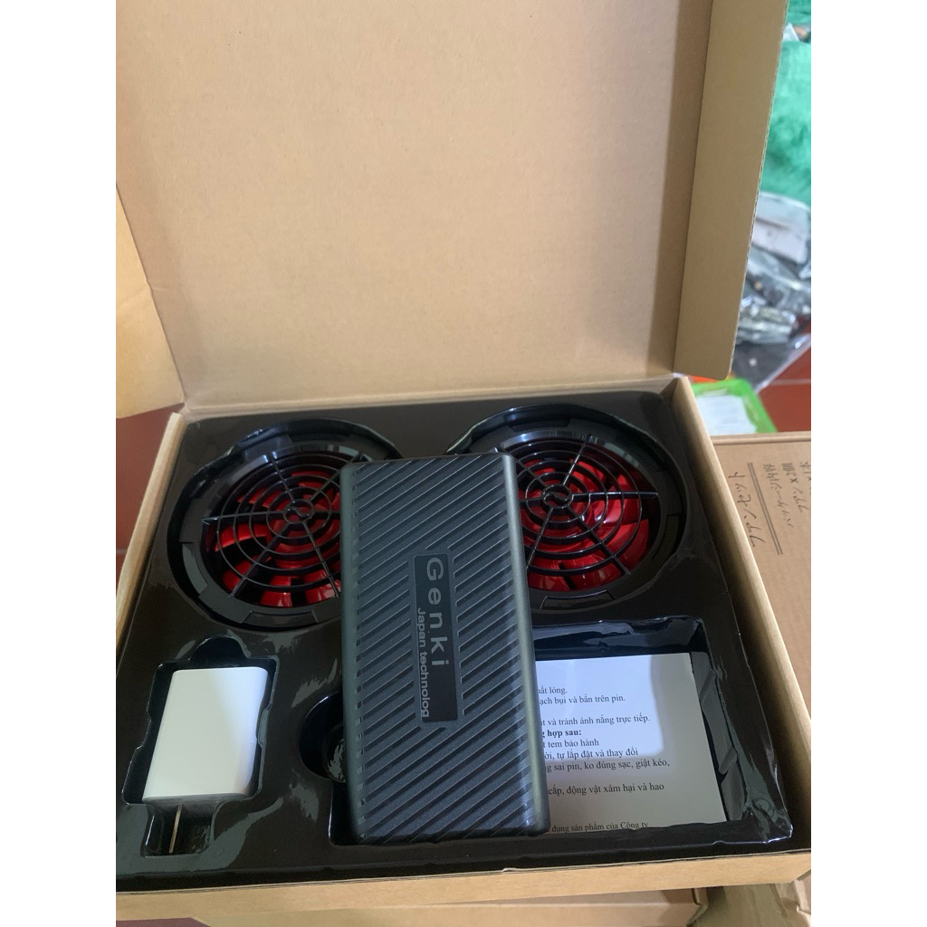 (Tặng Dây) combo 2 áo 1 bộ phụ kiện pin JaPan