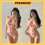 Bikini DTS set bikini 2 mảnh CARO áo bản ngang xoắn ngực quần lọt nhỏ ôm mông, hàng cao cấp(sẳn hàng-hoả tốc)