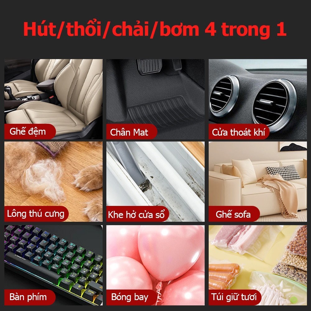Máy Hút Bụi Cầm Tay Chạy Pin MaKiTa Công Suất Lớn, Máy Hút Bụi Chạy Pin Chân Phổ Thông M21, Tiện Lợi, Dễ Sử Dụng