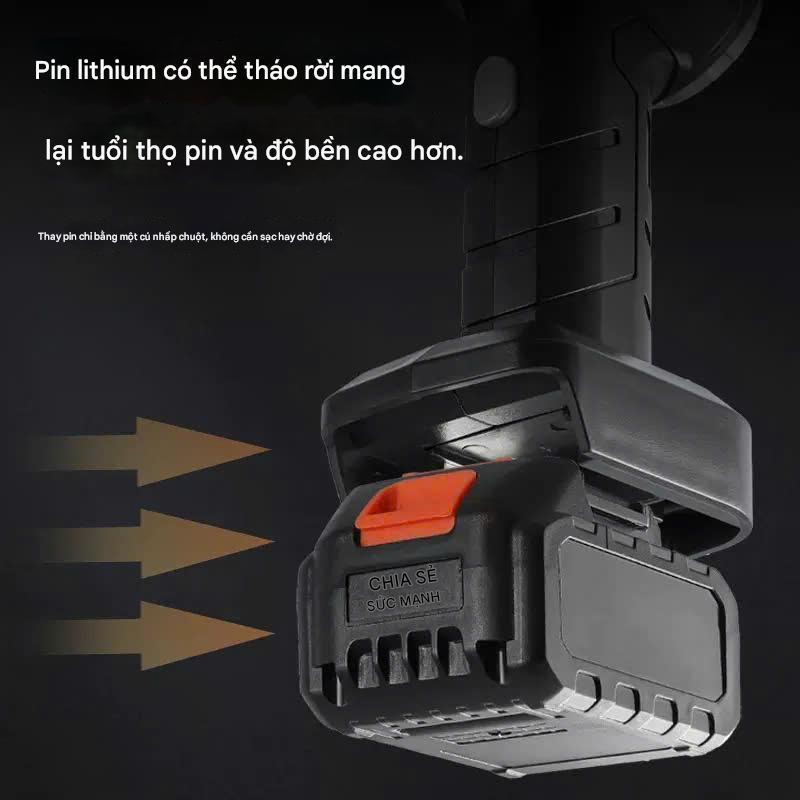 Máy Hút Bụi Cầm Tay Chạy Pin MaKiTa Công Suất Lớn, Máy Hút Bụi Chạy Pin Chân Phổ Thông M21, Tiện Lợi, Dễ Sử Dụng