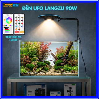 Đèn UFO LangZu LZ-800 Chỉnh APP, Chỉnh Màu 4 Luồng WRGB Kết Hợp 14 Chế Độ, Led Vệ Tinh Cao Cấp