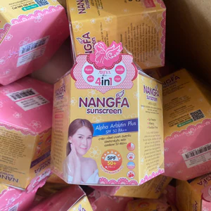 Kem chống nắng NANGFA 4in1 SPF50+ PA++ Alpha Arbutin Plus nâng tone dưỡng trắng kiềm dầu chống UV Hũ to 20g Date mới