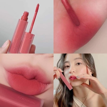 Son Romand Blur 02 Cánh Hồng Khô, Son Romand Blur Fudge Tint 02 Roisenta