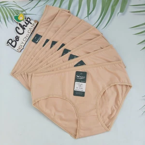 Quần lót nữ cotton cao cấp màu da Vatina 051 size 40-60 ký thấm hút tốt, kháng khuẩn khử mùi - Đồ Lót Bơ Chip