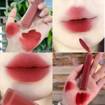 Son Romand Blur 03 Đỏ Gạch, Son Kem Lì Romand Blur Fudge Tint Màu 03 Musky