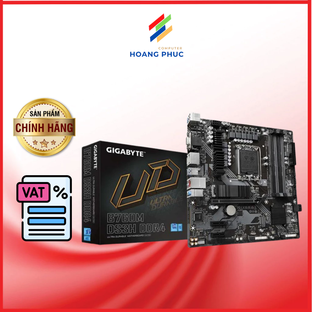 Bo mạch chủ Gigabyte B760M DS3H