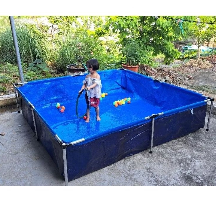 Bể bạt nuôi ốc ếch cá lươn, bể bơi cho tre ,khung phi 27