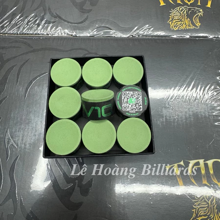 Lơ/phấn bida Taom V10 Xanh lá, V10 xanh dương, Hồng, Xanh bơ