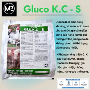GLU.K.C-S (Á Châu) Bổ Sung Vitamin, Khoáng Chất, Acid Amin Cho Gia Súc Gia Cầm (1Kg)