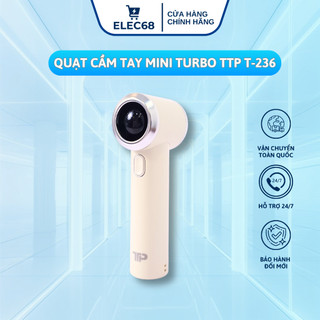 Quạt Cầm Tay Turbo Pin Sạc T-236 - TTP - Chính Hãng - Thietbidienelec68