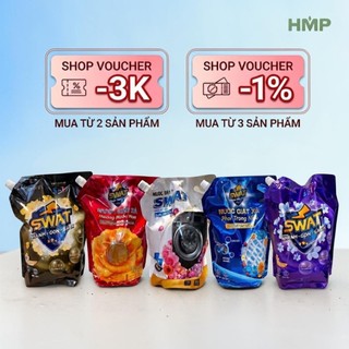 Nước  Giặt Xả SWAT 3.5KG Giặt  Sạch & Thơm Lâu Suốt Ngày