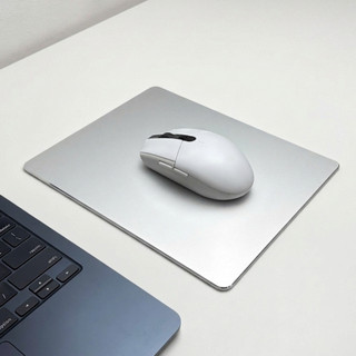 Pad Chuột Kim Loại Nhôm (Aluminum)  Kích Thước 18x22cm Siêu Mượt, Dành Cho Gaming & Văn Phòng