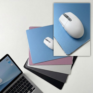 Pad Chuột Kim Loại Nhôm (Aluminum) Siêu Mượt, Tản Nhiệt Tốt, Chống Nước, Dành Cho Gaming & Văn Phòng