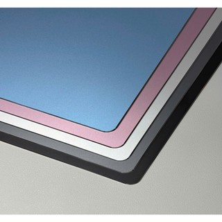 Pad Chuột Kim Loại Nhôm (Aluminum)  Kích Thước 18x22cm Siêu Mượt, Dành Cho Gaming & Văn Phòng