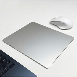 Pad Chuột Kim Loại Nhôm (Aluminum) Cao Cấp Kích Thước 20x24cm Siêu Mượt, Dành Cho Gaming & Văn Phòng