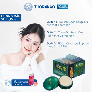 Kem Dưỡng Da Nhân Sâm Thorakao Dưỡng Trắng Da, Giữ Ẩm & Tái Tạo Làn Da Từ Nhân Sâm Thiên Nhiên 7g